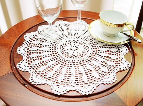 crochet doily