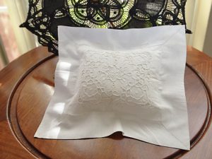 Baby Pillow Shams with Extra Wide Lace Trims