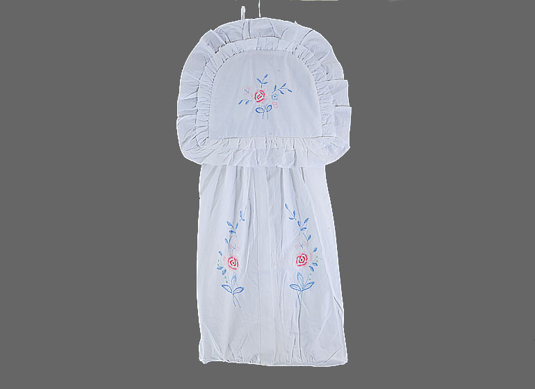 BLS Brand Irish Rose Embroidery Diaper Stacker