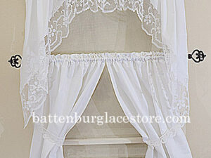 Windows Curtains. Tuscany Style Lace. Swags, Panels & Tie Backs