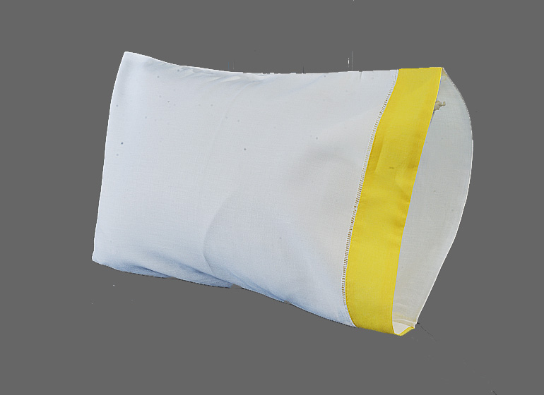 Baby Pillowcase, Habanero Gold color broder