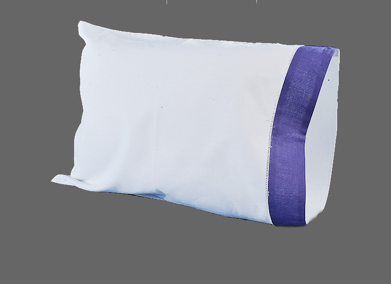 Baby Pillowcase Purple color broder
