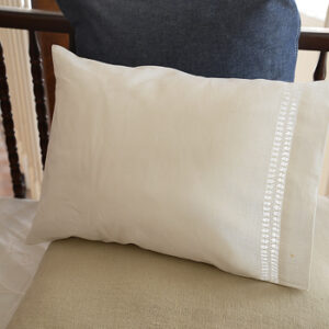 double hemstitch baby pillowcases