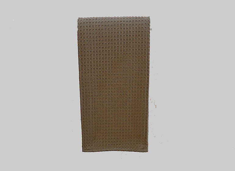 Waffle Weaves Kitchen Towel Brown Color