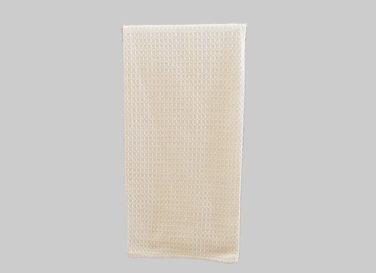 Waffle Weaves Kitchen Towel Ivory Color