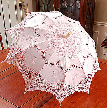 linkg pink battenburg parasol