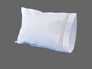 Baby Size Pillowcase. Double Hemstitch.( 2 pieces pillowcases)